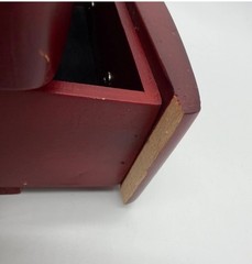 MAGNIF Deluxe Coin Sorter Wood CLASSIC CHERRY Box Lid Tubes Drawers