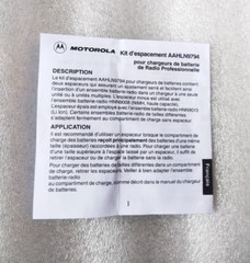 HLN9794B Motorola HLN9794B Spacer Kit Open Box with 2 Spacers Made In Singapore
