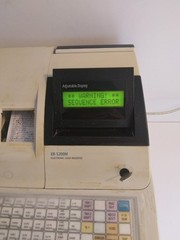 Sam4s ER-5200M Cash Register – goes to void mode – clerk error- see description