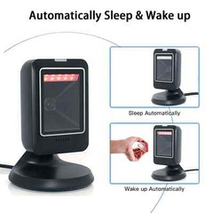 Barcode Scanner 1D/2D All-round Desktop Automatic Sensing Data Matrix Reader