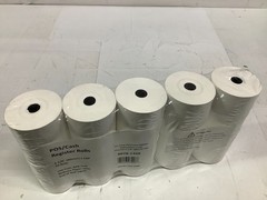Iconex 07906 Direct Thermal Printing Paper Rolls, 3-1/8″ x 230-ft, White, 10-ct