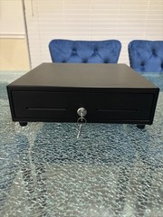 Volcora Cash Drawer -Black With Key 500041 ￼￼