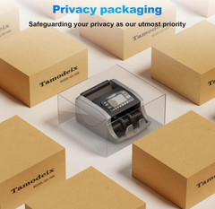 Money Counter for Dollar, Euro, MXN w/ UV/MG/IR Counterfeit Detection LCD Screen