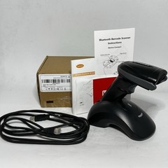 Bluetooth Barcode Scanner with USB Charging Cradle Data Receiver, 1D 2D QR Wi…