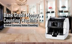 Money Counter Machine Mixed Denomination Bill Value Counting 20 Currency Cash 7S