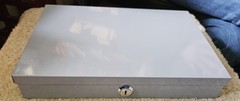 Office Depot Ultra-Slim Cash Box Security Lock 11-1/2 in x 1-7/8 in x 7-3/4 in