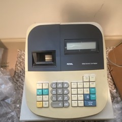 Royal 435dx Electronic Cash Register Portable Battery Powered