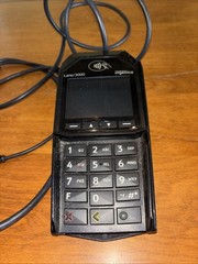 Ingenico Lane/3000 Credit Card Reader Terminal Tap To Pay Black With Cord