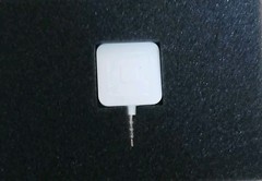 SQUARE Mobile 3.5mm Jack Card Reader Swipe Payment Apple Android