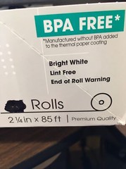 Member’s Mark 21 Rolls 2 1/4in X 85 ft Thermal BPA Free Paper Roll