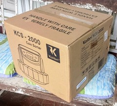 Brand New KCS-2000 Professional USD Coin Counter Machine Sorter Wrapper Roller