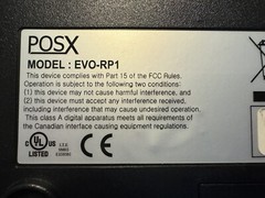 POSX EVO Thermal Receipt Printer EVO-RP1-U POS USB Serial Port Power Supply