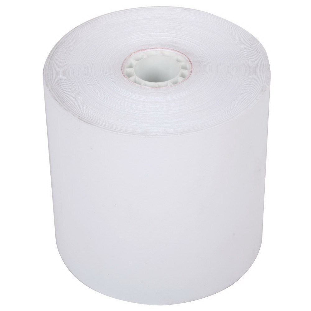 Bond One-Ply Register Roll Bond White 150′ L x 3″ W x 2.875″ dia | 50/Case