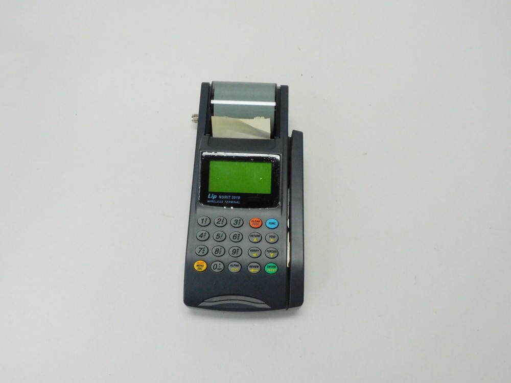 Lipman NURIT 3010 Wireless Portable Credit Card Terminal Machine