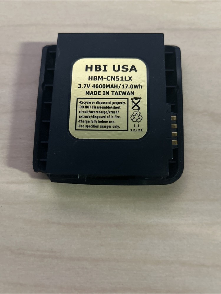 HBI-USA HBM-CN51LX Replacement Battery for Honeywell Intermec CN51