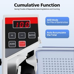 Portable V40 Handy Bill Cash Money Count Machine Mini Banknote Currency Counter