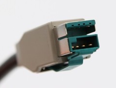 Cable; USB Plus Power for 15″ Touch Monitor / 7878 Scanner Scale, 4M, Black