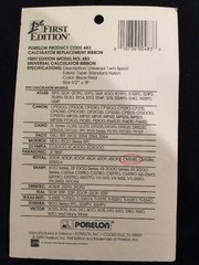 1st First Edition Universal Calculator Ribbon Model 483! Sealed