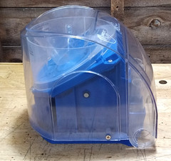 Royal Sovereign MS-1 Clear Blue Manual Hand Crank Coin Sorter Counter
