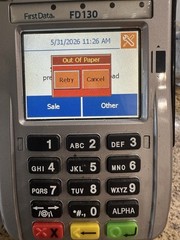 First Data FD130 EMV Contactless Credit Card Terminal Dial/IP WIFI