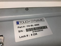 2 Touch Dynamic CD-BL-2000 Steel Cash Drawers Untested AS IS for Parts NO KEYS