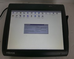 Micros WS5A Workstation Touchscreen POS Terminal/Register 400814-101 No Stand