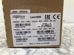Ingenico Lane/3000 Payment Terminal with PIN Pad, Screen, And Cables