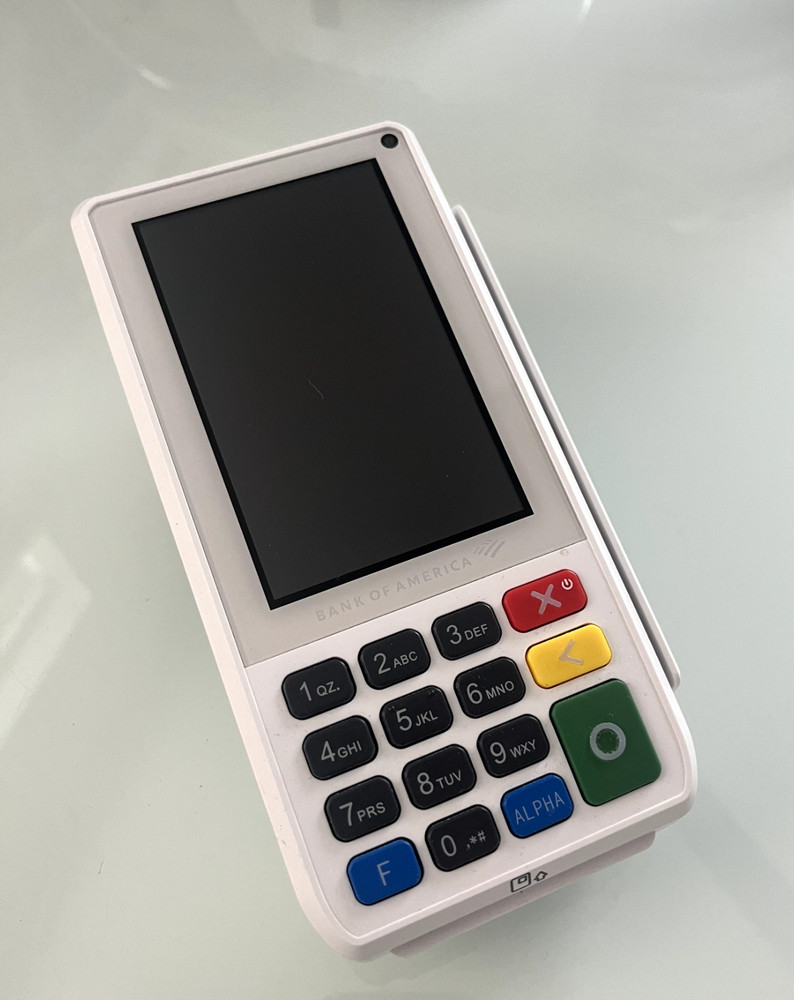 Bank Of America Countertop A80 Payment Terminal (Originally $359)
