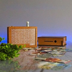 €1000-€10000 Wooden Money Box with Counter Money Piggy Bank Cash Coin Saving JQ