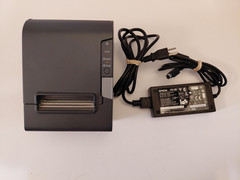 Epson Micros TM-T88V M244A Compact POS Thermal Receipt Printer w/AC Adapter