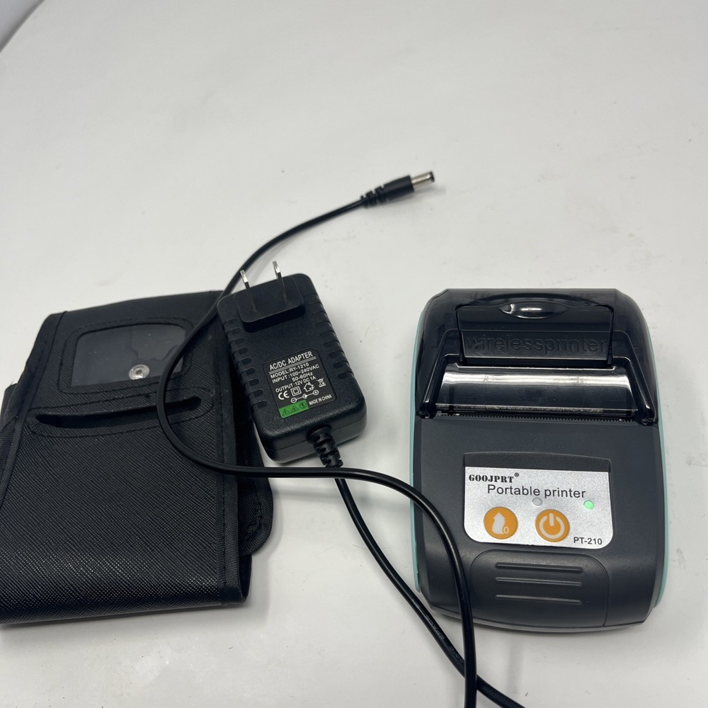 GOOJPRT PT210 Portable Bluetooth Thermal Receipt Printer USB 48mm Print Width