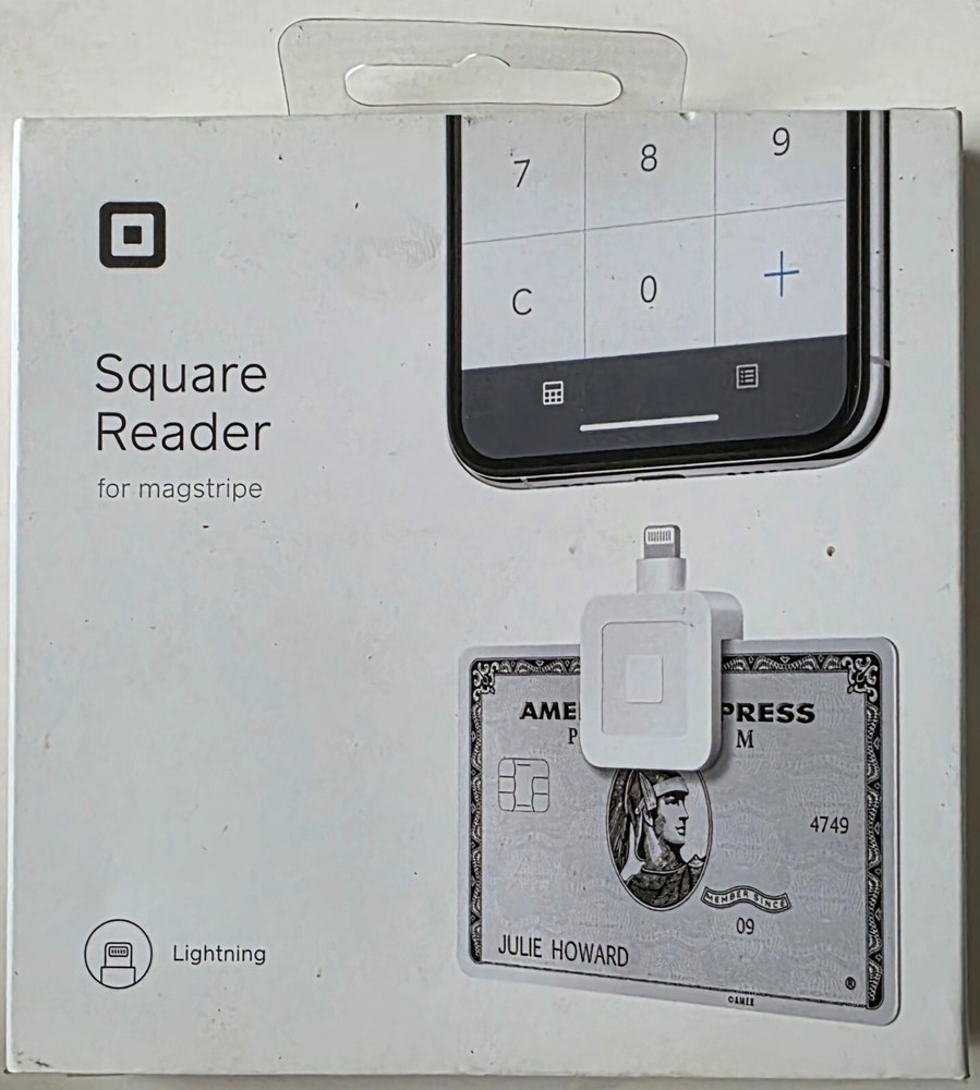 NEW Square A-SKU-0523 Reader for Magstripe Lightning Connector FREE USA SHIPPING