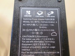 CLOVER FSP040-RHBN2 12V 3.33A POWER SUPPLY ADAPTER FOR C300 C400 POS