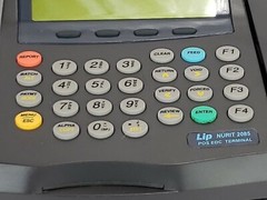 Lipman Nurit 2085 POS Credit Card Reader Payment Terminal Thermal Printer