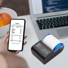 58mm Handheld Wireless Pocket Mobile POS Thermal Receipt Printer T8W61