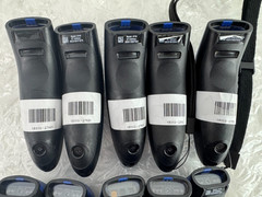 Lot 10 Socket Mobile SocketScan S700 Blue Mobile Barcode Scanners (No Batteries)