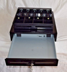 MMF 225-1516442-04 Cash Drawer – Black – 2 Keys – Used