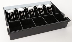 Panasonic POS Cash Drawer; Small, 18 x 17 1/4 x 4, w/ RJ11 Cable, JS-750CD-RJ11