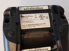 Verifone Credit Card Machine Terminal Reader Model VX520 Silver