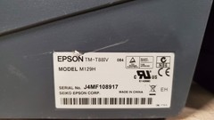 Lot of 3 Epson TM-T88IV M129H – POS Thermal Receipt Printer – Non USB