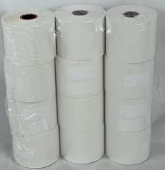 Adding Machine Or Calculator Paper Rolls 2.25”x150 ft White 12 Pack UNV3571
