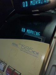 Royal Alpha 585cx Cash Register Management System w/ Keys READ AS IS UNTESTED 🍀