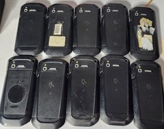 LOT OF 10 Zebra TC56 TC56CJ-1PAZU2P-US Barcode Scanner AS Is Untested