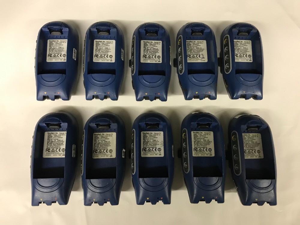 Lot of 10 Vocollect TT-802 Voice Terminal TAP802-01 Untested NO Battery