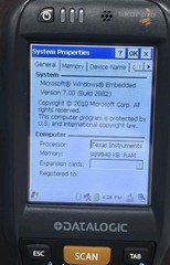 Datalogic Skorpio X4, CE7, 1D Imager With Aim, Alphanumeric, Wifi, BT, Charger