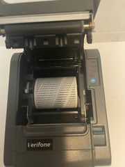 VERIFONE P040-02-030 Rev.B00 THERMAL POS RECEIPT PRINTER RP-330 SLIGHTLY USED