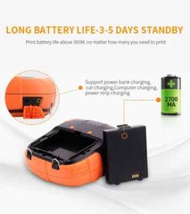 3 Inch RPP320 Receipt Label Printing Bluetooth Portable Mobile Printer