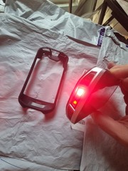 Zebra TC57HO-1PEZU4P-NA Barcode Scanner, Works and Scans, Screen Dark, Locked