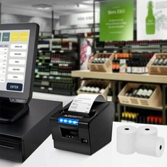 400 Rolls Thermal Paper 2 1/4″ x 50′ Cash Register Credit Card POS Receipt Paper