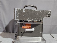 Klopp CM Manual Coin Counter w/ Quarter Dime Nickel & Penny Bagging Tubes (READ)